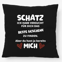 Kissen Schatz versucht das beste Geschenk zu finden. Aber...