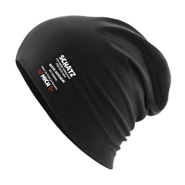 Beanie Schatz versucht das beste Geschenk zu finden. Aber du hast mich.