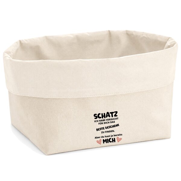 Organizer Schatz beste Geschenk Aber du hast mich.