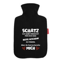 Wärmflasche Schatz versucht das beste Geschenk zu...