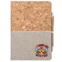 Notizbuch A5 Wanna Bee with you. Bienen 80 Blatt inkl....