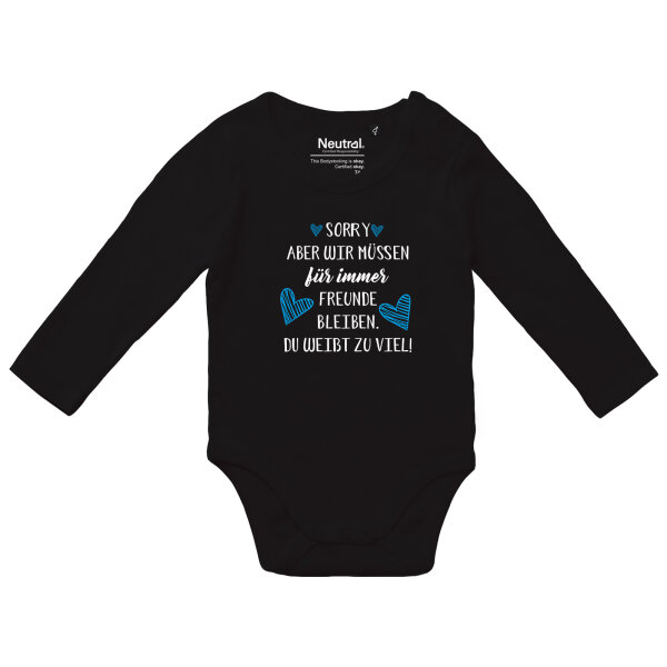 Baby Body Müssen für immer Freunde bleiben. Du weißt zu viel.