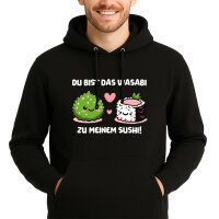 Unisex Hoodie Bist das Wasabi zu meinem Sushi