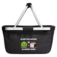 Einkaufskorb faltbar Bist das Wasabi zu meinem Sushi 20...