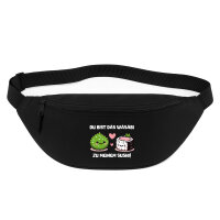 Bauchtasche Bist das Wasabi zu meinem Sushi 2,5 Liter Black