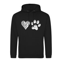 Unisex Hoodie Herz Tapse