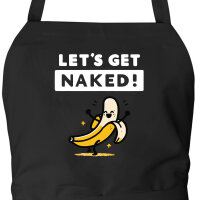 Schürze Let´s get naked Banane mit Taschen