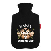 Wärmflasche Ich hab dich ganz doll lieb...