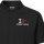 Herren Polo Shirt I love Comic Sans Herz