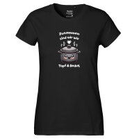 Damen T-Shirt Zusammen sind wir Dopf und Deckel