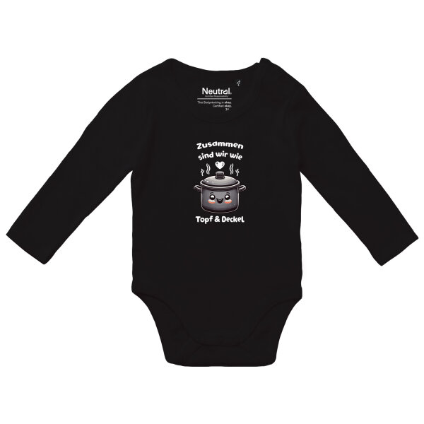 Baby Body Zusammen sind wir Dopf und Deckel