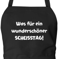 Schürze Was für ein wunderschöner Scheisstag mit Taschen