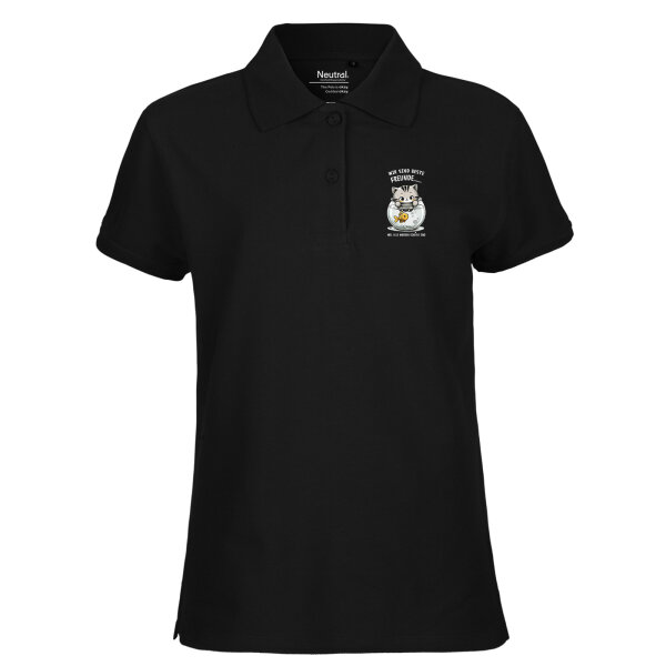 Damen Polo Shirt Beste Freunde Weil alle anderen scheiße sind.