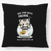 Kissen Beste Freunde Weil alle anderen scheiße...