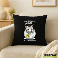 Kissen Beste Freunde Weil alle anderen scheiße...