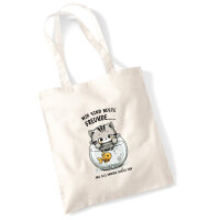 Jutebeutel Beste Freunde Weil alle anderen scheiße...