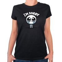 Damen T-Shirt Im sorry weinendes Männchen