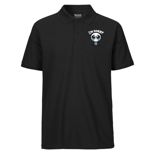 Herren Polo Shirt Im sorry weinendes Männchen
