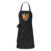 Schürze Mag dich volle Möhre Hase mit Taschen