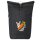 Kurierrucksack Mag dich volle Möhre Hase 30-44 Liter Black Melange