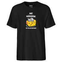 Herren T-Shirt Mit Käse ist alles besser Maus