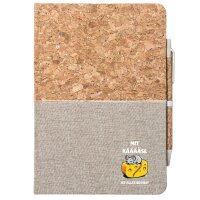 Notizbuch A5 Mit Käse ist alles besser Maus 80 Blatt...