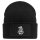 Beanie mit Patch Bester Papa der Welt Black