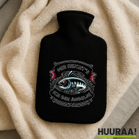 Wärmflasche Mir reichtss ich geh angeln Fisch