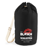 Seesack Erst blasen dann schlucken, sonst Kaffee zu...
