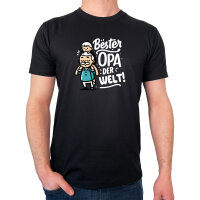 Herren T-Shirt Bester Opa der Welt