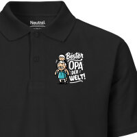 Herren Polo Shirt Bester Opa der Welt