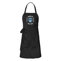 Schürze Musik an Welt aus Eule mit Taschen