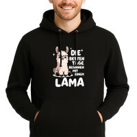 Unisex Hoodie Besten Tage beginnen mit einem Lama