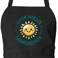 Sch&uuml;rze Guten Morgen Sonnenschein Sonne mit Taschen