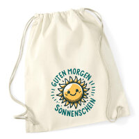 Turnbeutel Guten Morgen Sonnenschein Sonne 12 Liter