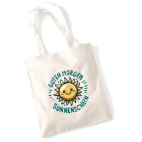 Jutebeutel Guten Morgen Sonnenschein Sonne 10 Liter