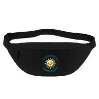 Bauchtasche Guten Morgen Sonnenschein Sonne 2,5 Liter Black