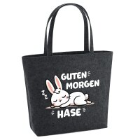 Filzshopper Guten Morgen Hase, 22 Liter