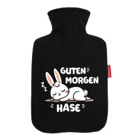 Wärmflasche Guten Morgen Hase
