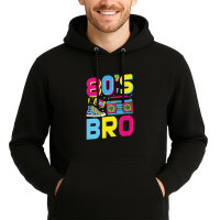 Unisex Hoodie 80s Bro Retro
