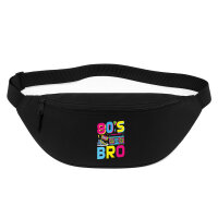 Bauchtasche 80s Bro Retro 2,5 Liter Black