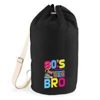 Seesack 80s Bro Retro 20 Liter Black