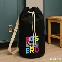 Seesack 80s Bro Retro 20 Liter Black