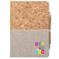 Notizbuch A5 80s Bro Retro 80 Blatt inkl. Kugelschreiber