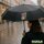 Regenschirm 80s Bro Retro 98cm Schwarz