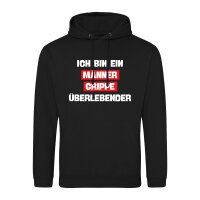Unisex Hoodie Ich bin ein Männergrippe...