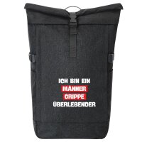 Kurierrucksack Ich bin ein Männergrippe...