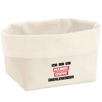 Organizer Ich bin ein Männergrippe überlebender