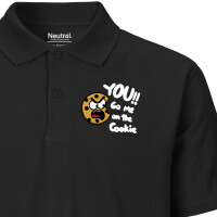 Herren Polo Shirt You go me on the Cookie Keks