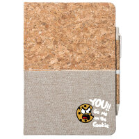 Notizbuch A5 You go me on the Cookie Keks 80 Blatt inkl. Kugelschreiber